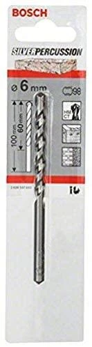 Bosch Grąžtas betonui, 6x100 mm CYL-3 Sidabrinis Percussion