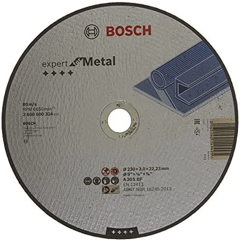 Bosch Pjov.diskas metalui 230x22x3 mm