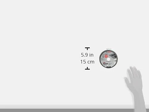 Bosch Pjovimo diskas Rapido 125x22x1mm,INOX 10vnt.