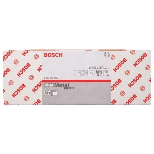 Bosch Šlif.pop.žiedas D60xB30 K60, 30 vnt. metalui,top