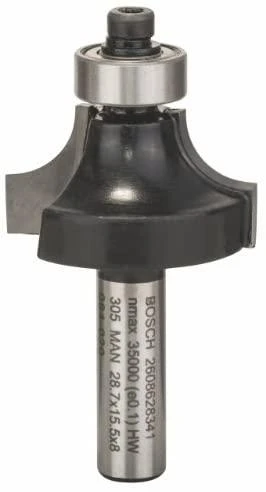 Bosch Suapvalinimo freza HM R=8 mm, dvipusė