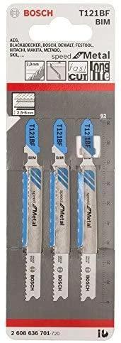 Bosch 3 siaurapj.pjūkleliai T 118 B