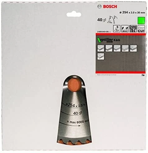 Bosch Stac.disk.pjūkl.diskas 254x30x40 medžiui
