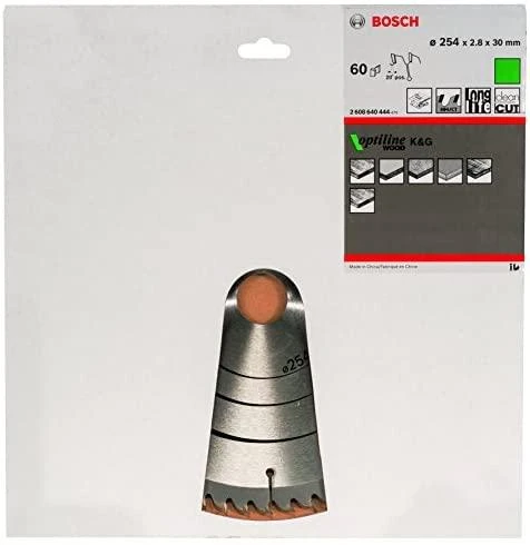 Bosch Stac.disk.pjūkl.diskas 254x30x60 medžiui
