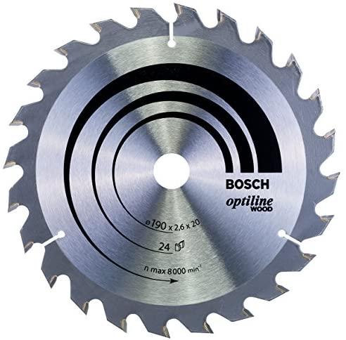 Bosch Disk.pjūkl.diskas 190x20m Optiline Wood