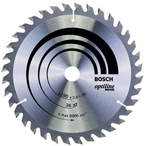 Bosch Disk.pj..diskas 190x20 mm Optiline Wood