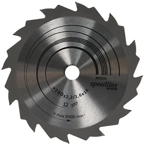 Bosch Disk.pjūkl.diskas 160x16m Speedline Wood