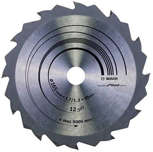 Bosch Disk.pjūkl.diskas 165x20/16 Speedline Wood