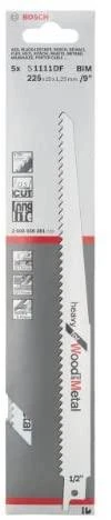 Bosch 5 pjūklo geležtės S 1111 DF