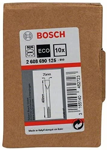 Bosch SDS max plokščias kaltas 25x400mm, 10vnt. ECO