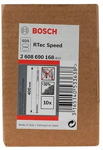Bosch SDS max grąžtas R-Tec 400mm, 10 vnt