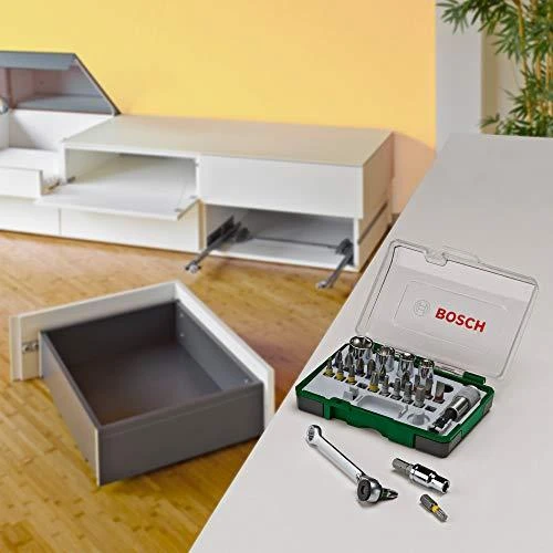Bosch 27 dalių suktuvo antgalių komplektas