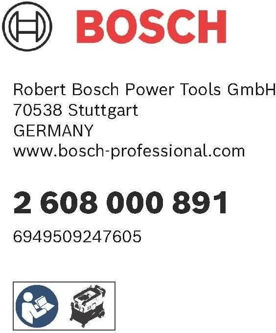 Bosch Medžiaginis dulkių maišas GAS 12/40, 3 vnt.