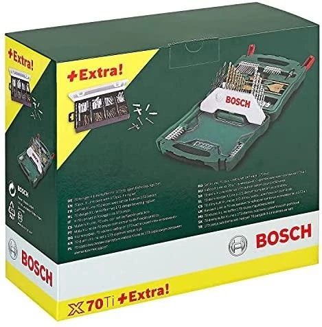 Grąžtas Bosch 70-dalių komplektas Titanium