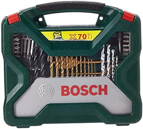 Grąžtas Bosch 70-dalių komplektas Titanium