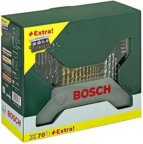 Grąžtas Bosch 70-dalių komplektas Titanium