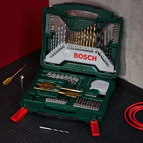Grąžtas Bosch 70-dalių komplektas Titanium