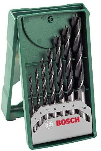 Grąžtas „Bosch“ medienos grąžtų rinkinys, 7 vnt.