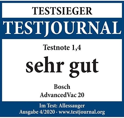 Bosch sauso ir drėgnos siurbimo siurblys AdvancedVac 20