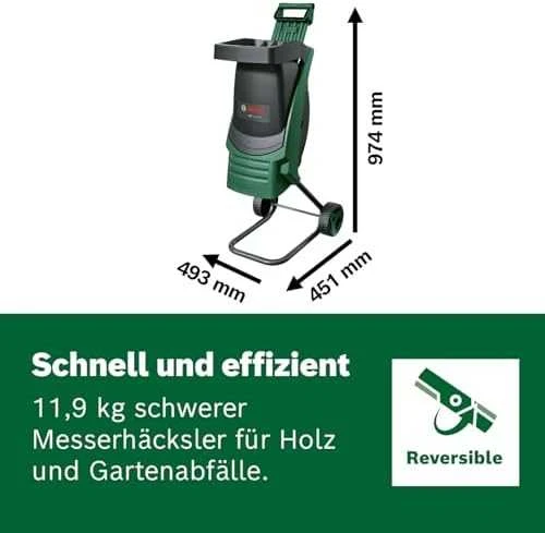 Bosch AXT RAPID 2000 Šakų smulkintuvas