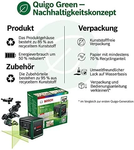Bosch Quigo Žalias su stovu MM2