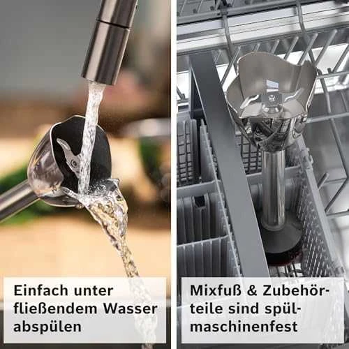 Bosch MSM6M673 Serija 6, Rankinis trintuvas, ErgoMaster, 1000 W, Nerūdijančio plieno
