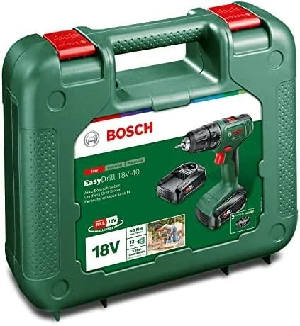 Akumuliatorinis dviejų greičių gręžtuvas-suktuvas Bosch EasyDrill 18V-40