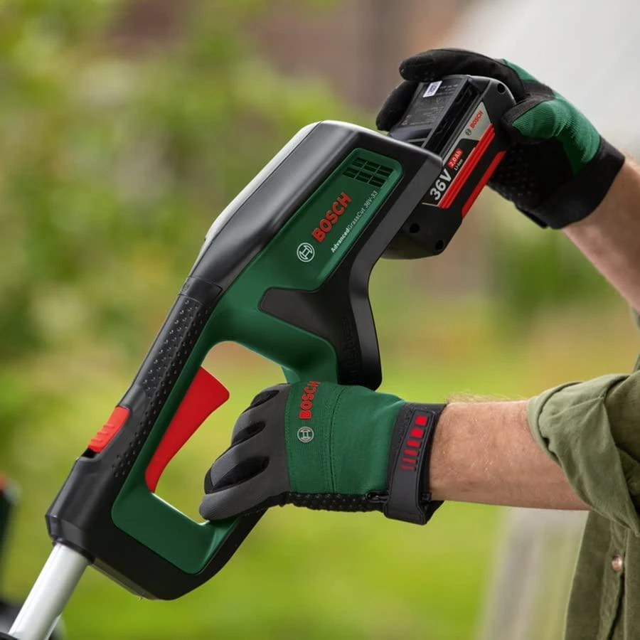 Bosch Advanced GrassCut 36V-33 Akumuliatorinis žolės pjovimo trimeris (Be akumuliatoriaus ir kroviklio)