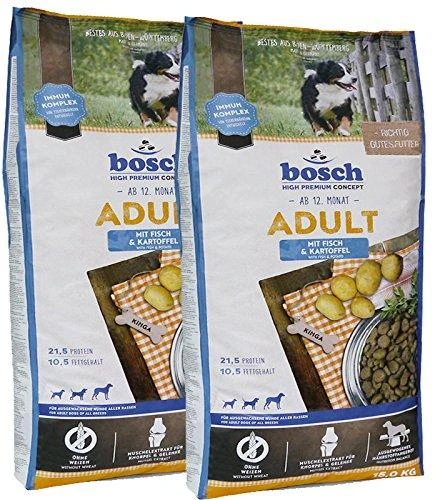Bosch Petfood bosch šuo SUAUGUSIŲ ŽUVYS IR BULVĖS 15kg