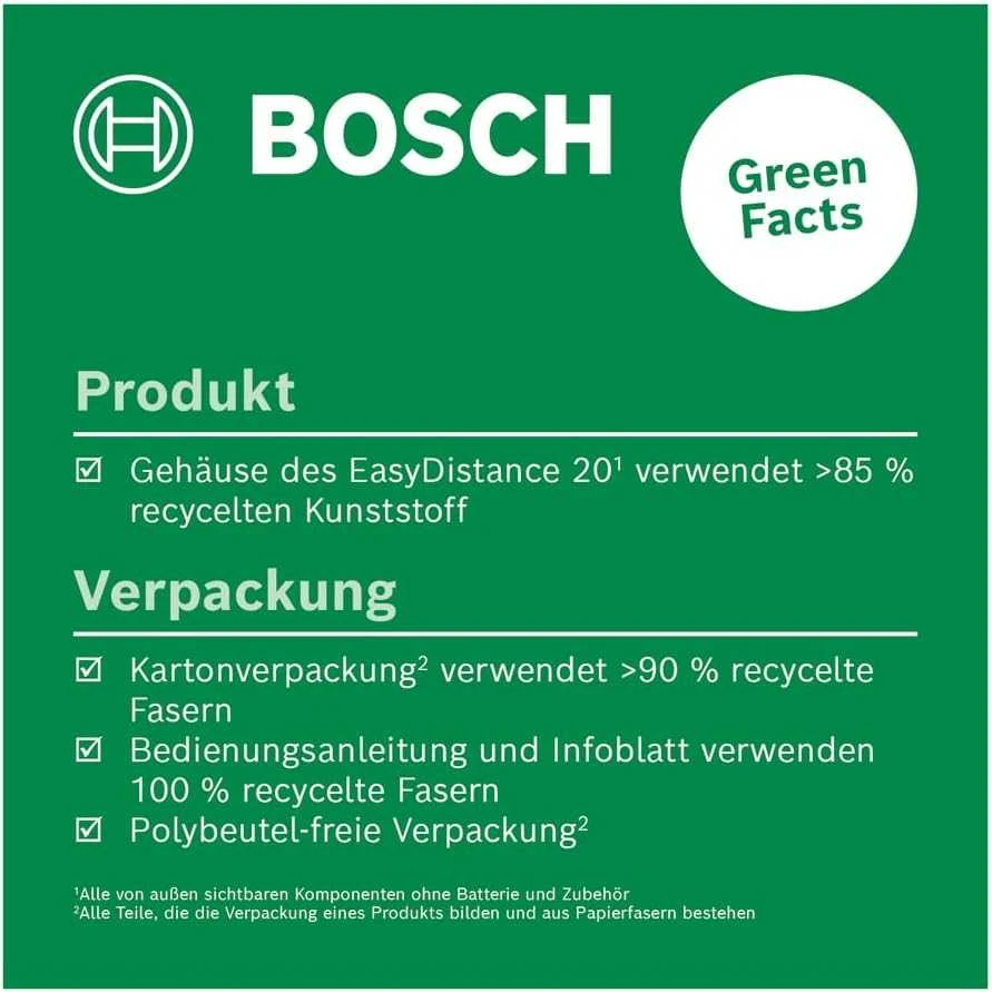 Lazerinis atstumų matuoklis Bosch EasyDistance 20