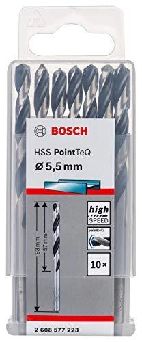 Bosch PointTeQ grąžtas metalui 5,5 x 57 x 93 mm , 10 vnt