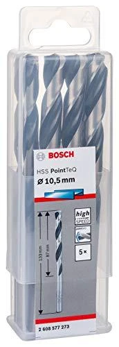 Bosch PointTeQ grąžtas metalui 10,5 x 87 x 133 mm ,5 vnt