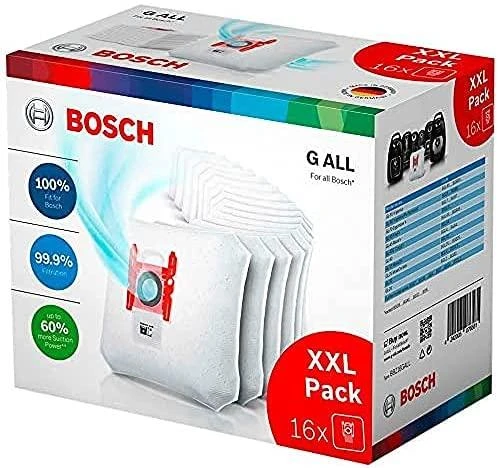 Bosch BBZ16GALL dulkių siurblio dulkių maišelis, G tipo ALL XXL pakuotė