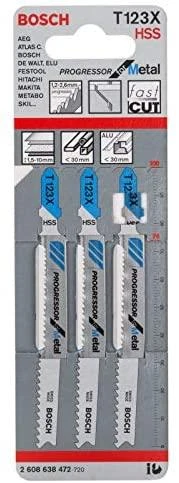 Bosch 5 siaurapj.pjūkleliai T 123 X (Progressor)