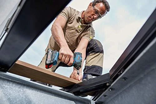 Bosch Akumuliatorinis smūginis suktuvas GDR 18V-200 C, be akumuliatoriaus ir kroviklio