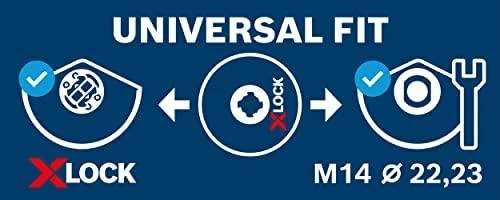 Bosch X-LOCK deimantas metalui 125mm