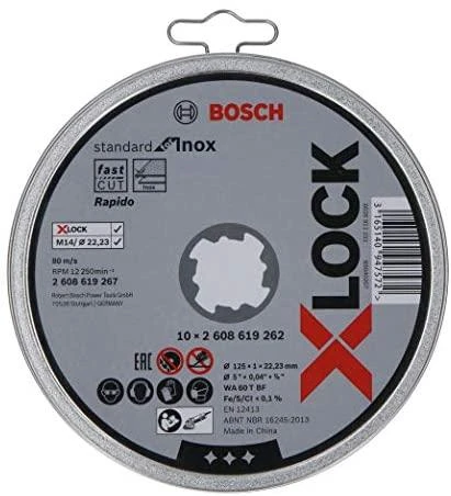 Bosch X-LOCK deimantas metalui 125mm