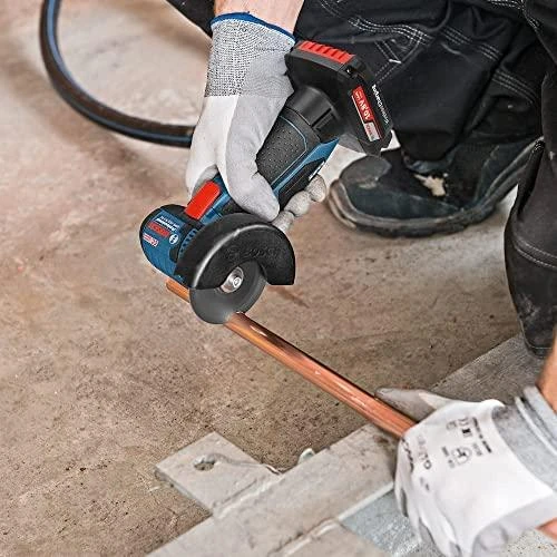Bosch Professional kampinis šlifuoklis GWS 12V-76 (be baterijos ir įkroviklio; kartoninėje dėžėje)