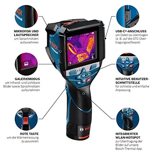 Bosch GTC 600 C, LB 1x2.0, GAL 12V-40