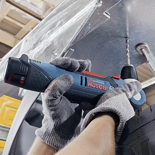 Bosch Akumuliatorinis kampinis gręžtuvas GWB 12V-10, be akumuliatorių ir kroviklio