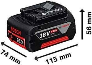 Bosch rinkinys akumuliatoriai GBA 18 V-Li 2x5,0 Ah + kroviklis GAL 1880 CV