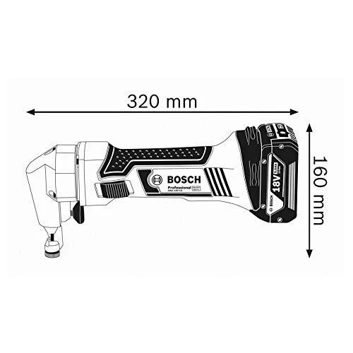 Bosch Akumuliatorinės skardos žirklės GNA 18V-16, be akumuliatoriaus ir kroviklio