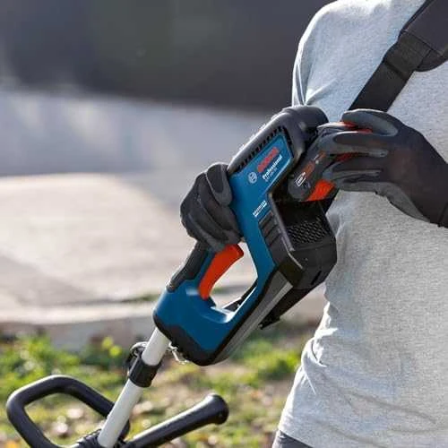 Bosch Akumuliatorinis Trimeris GRT 18V-33 be akumuliatoriaus ir kroviklio