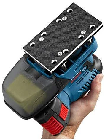 Bosch Akumuliatorinis vibracinis šlifuoklis GSS 18V-10, be akumuliatoriaus ir kroviklio