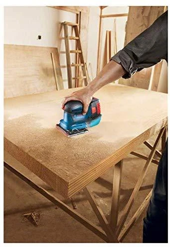 Bosch Akumuliatorinis vibracinis šlifuoklis GSS 18V-10, be akumuliatoriaus ir kroviklio