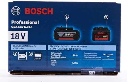 Akumuliatorius Bosch GBA 5.0Ah 18V