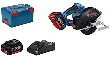 Bosch akumuliatorinis metalo pjūklas GKM 18V-50 komplektas