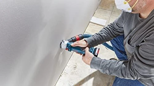 Bosch Akumuliatorinė gipso kartono freza GCU 18V-30, be akumuliatoriaus ir kroviklio, 3 – 6,4 mm / 30.000 min.-1