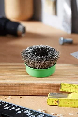 Bosch X-LOCK šepetys 75 mm iš nerūdijančiojo plieno