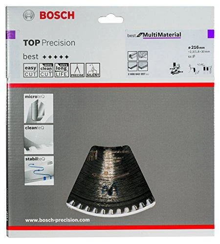Bosch Disk.pjūkl.diskas 216 x 30 x 2,3 mm, 64